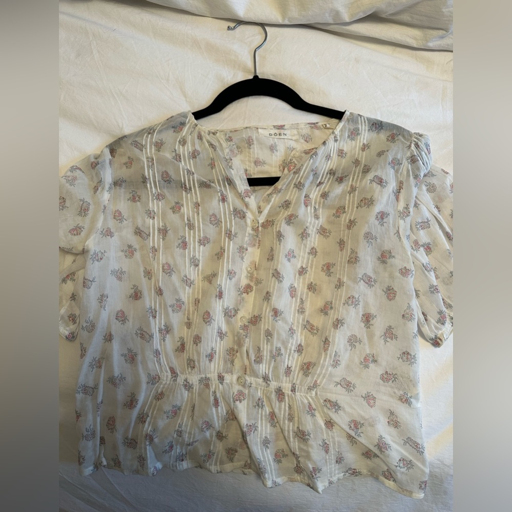 DOEN white blouse